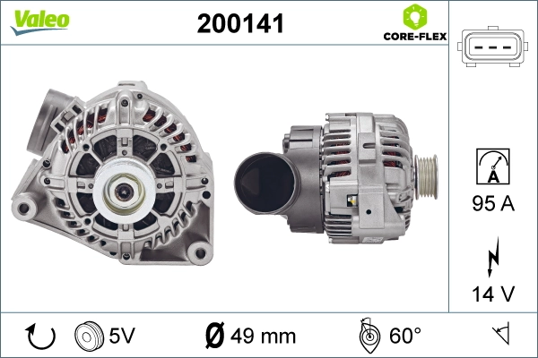 VALEO 200141 Alternator