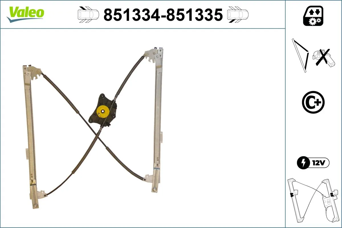 VALEO 851334 Window Regulator