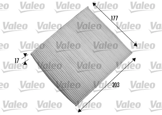 Filter, cabin air VALEO ESSENTIAL 698866