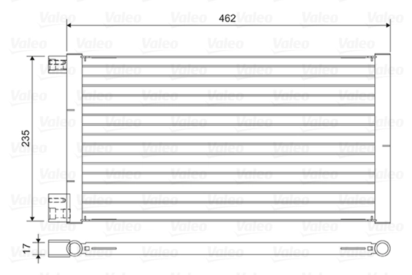 Condenser, air conditioning 814433