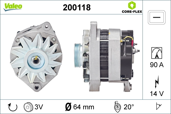 VALEO 200118 Alternator