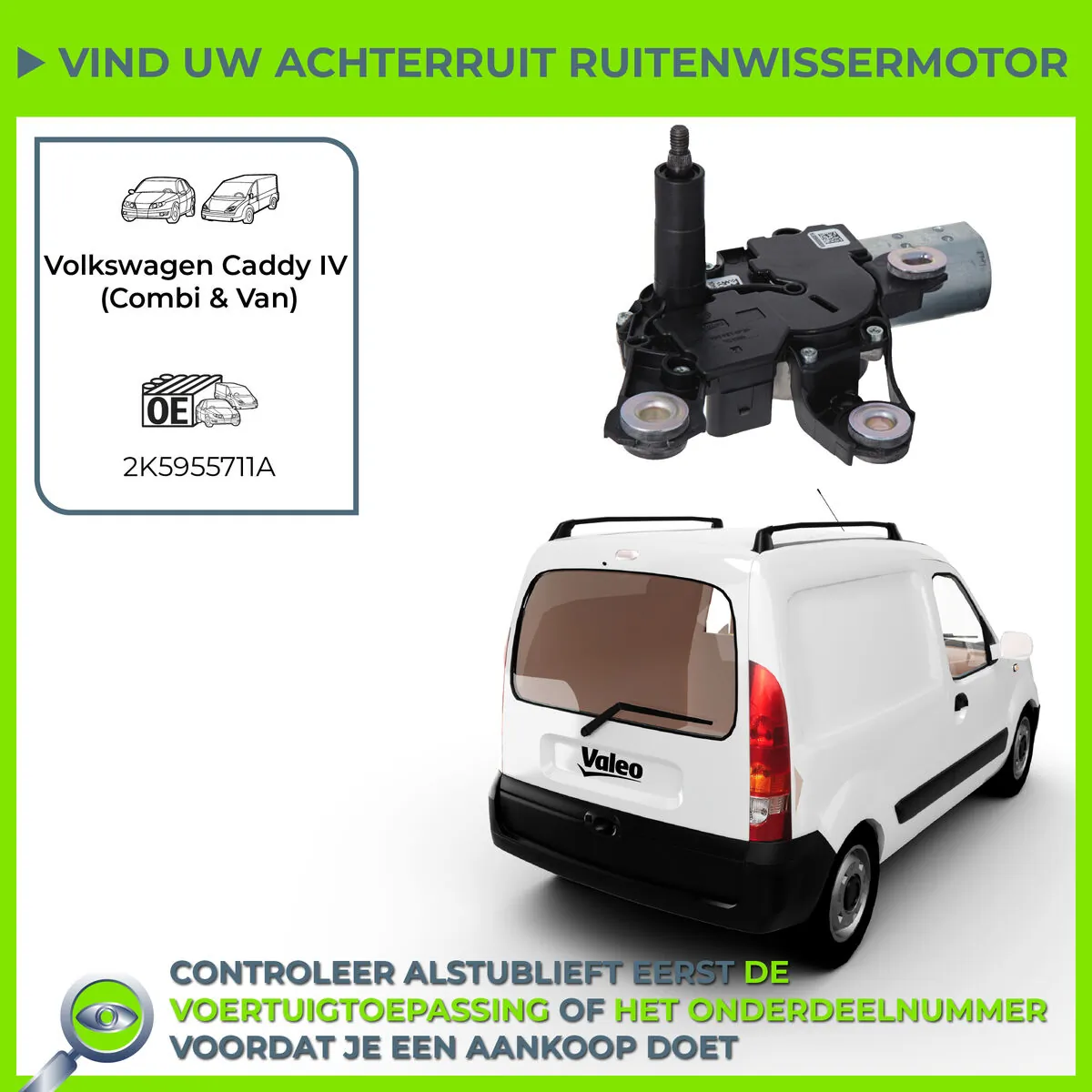 VALEO 582687 Wiper Motor