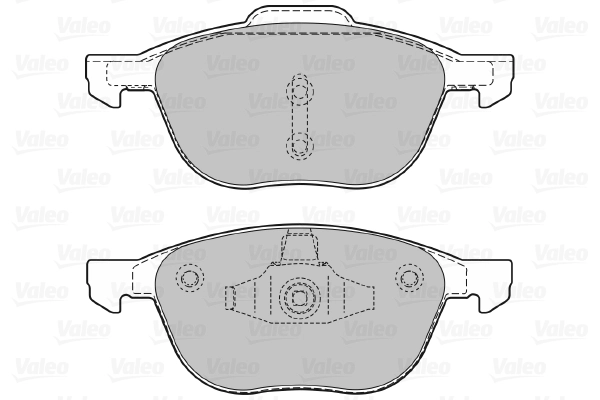 Brake Pad Set, disc brake 598649