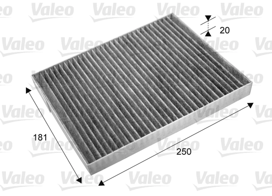 Filter, cabin air VALEO PROTECT 715667