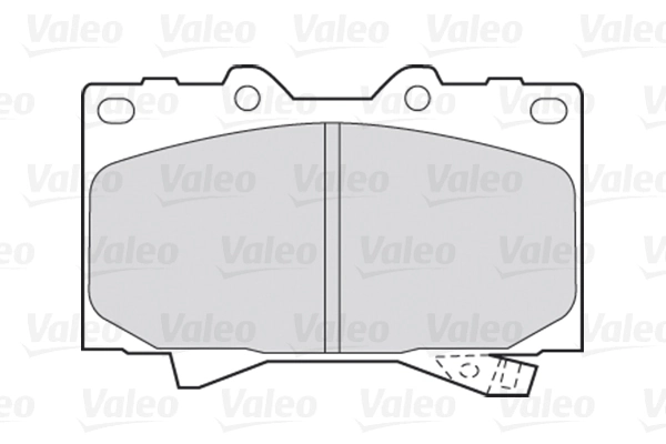 Brake Pad Set, disc brake FIRST 301535