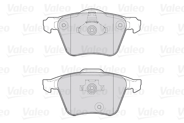 Brake Pad Set, disc brake FIRST 301657