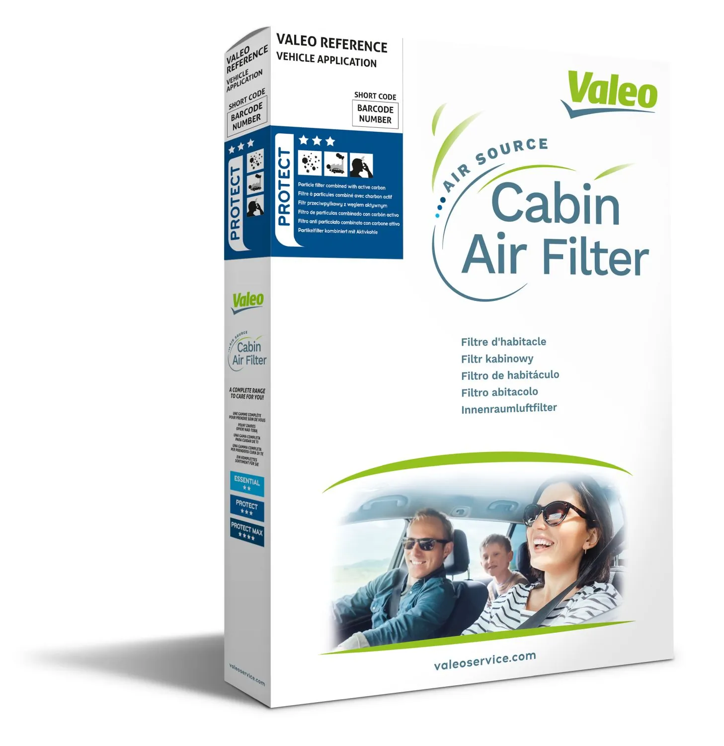 Filter, cabin air VALEO PROTECT 715819