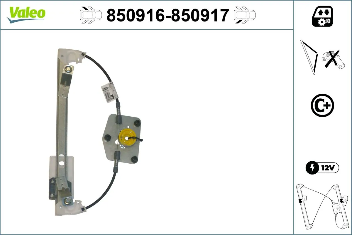 VALEO 850916 Window Regulator