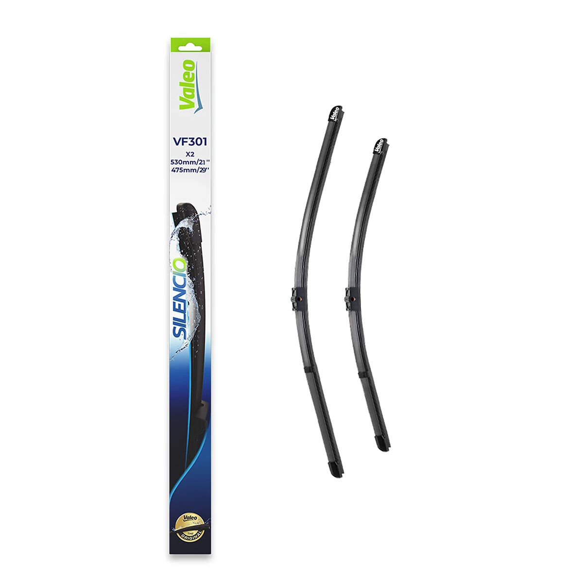 ワイパーブレード SILENCIO FLAT BLADE SET 574302