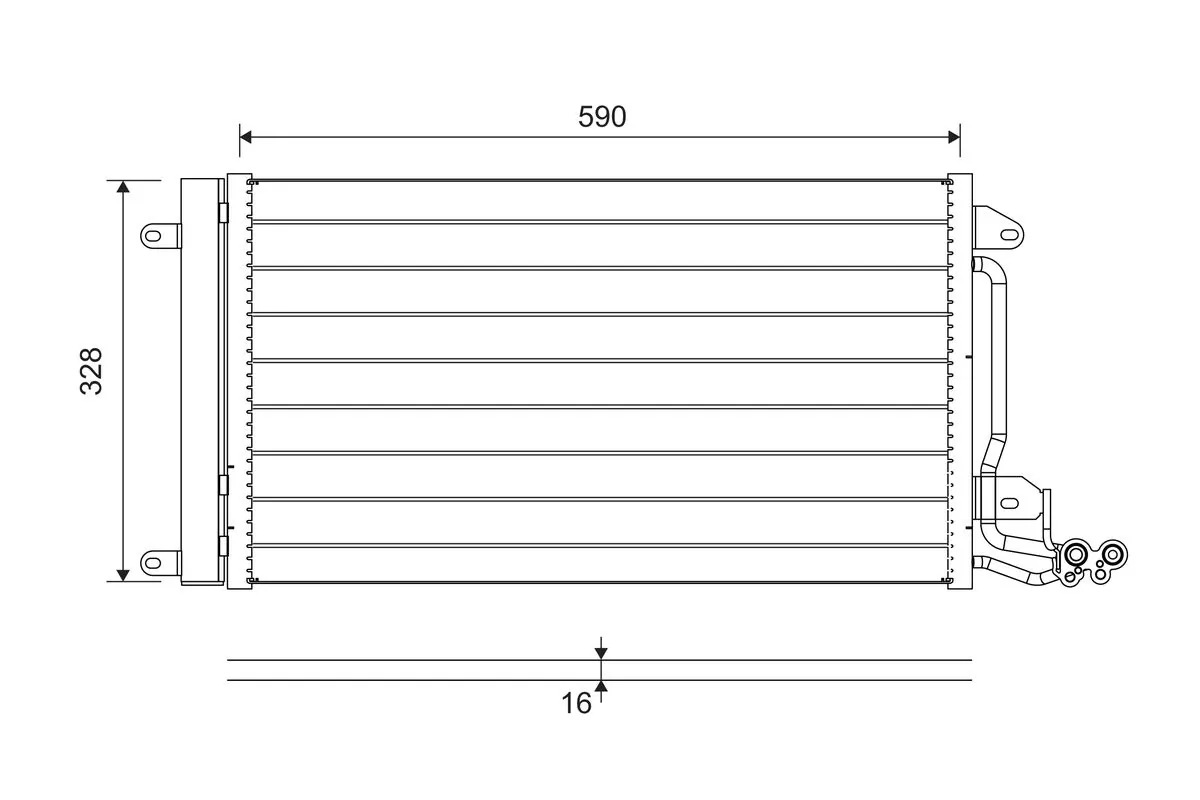 Condenser, air conditioning 814364