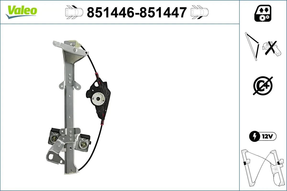VALEO 851446 Window Regulator