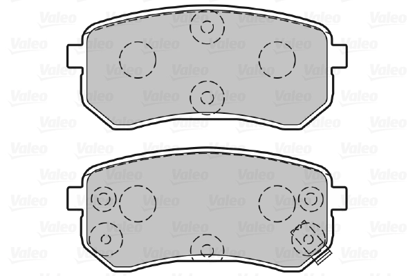 Brake Pad Set, disc brake FIRST 301706