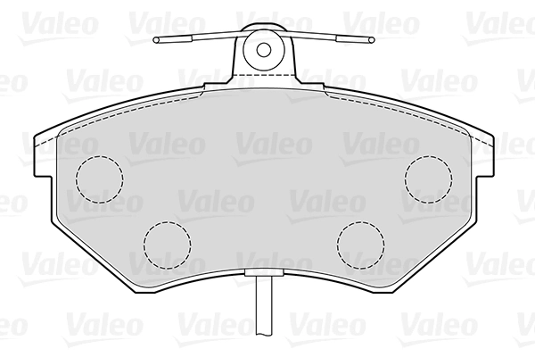 Brake Pad Set, disc brake FIRST 301484
