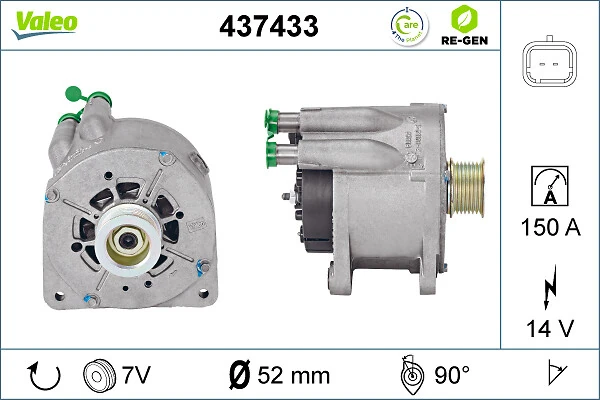 VALEO 437433 Alternator