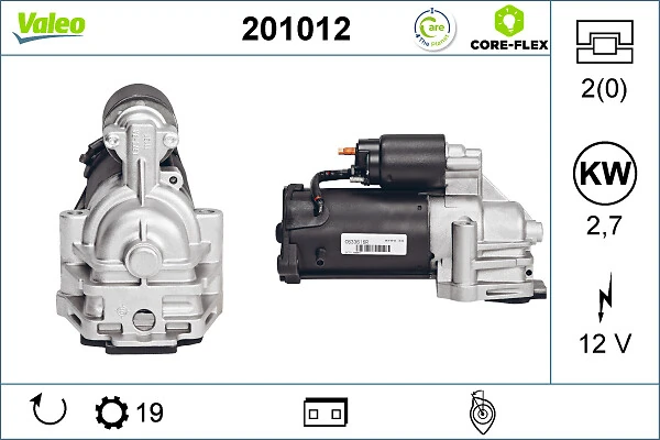 VALEO 201012 Starter