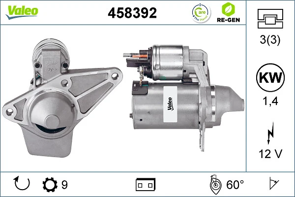 VALEO 458392 Starter