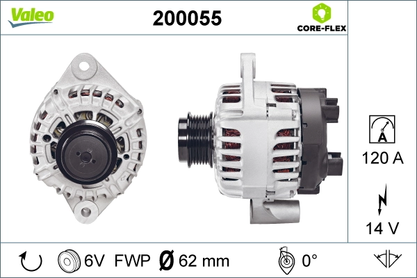 VALEO 200055 Alternator