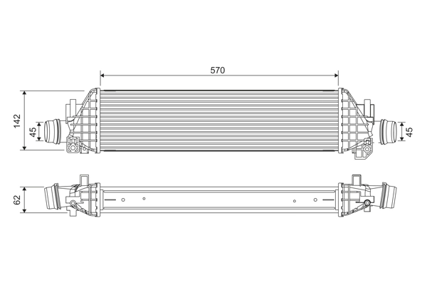 Charge Air Cooler 822904