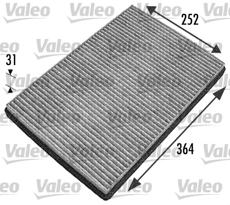 Filter, cabin air VALEO PROTECT 698744