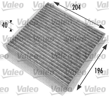 Filter, cabin air VALEO PROTECT 698774