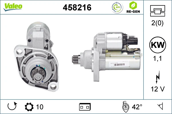 VALEO 458216 Starter