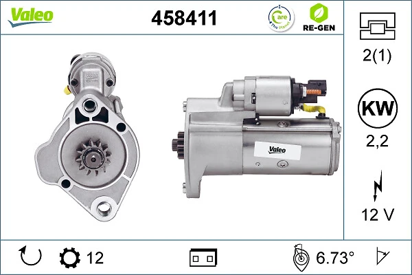 VALEO 458411 Starter
