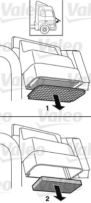 Filter, udara interior CLIMFILTER COMFORT 716001