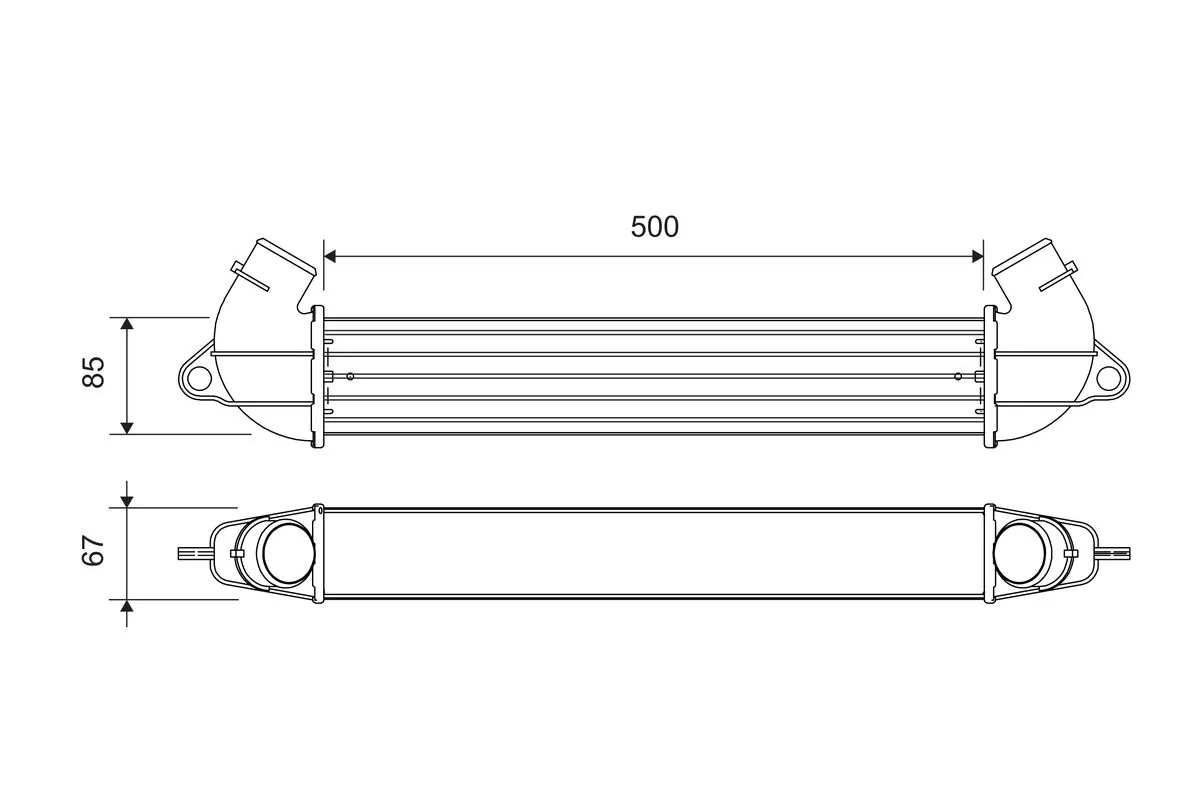 Charge Air Cooler 818712