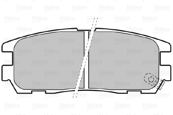 Brake Pad Set, disc brake 598507