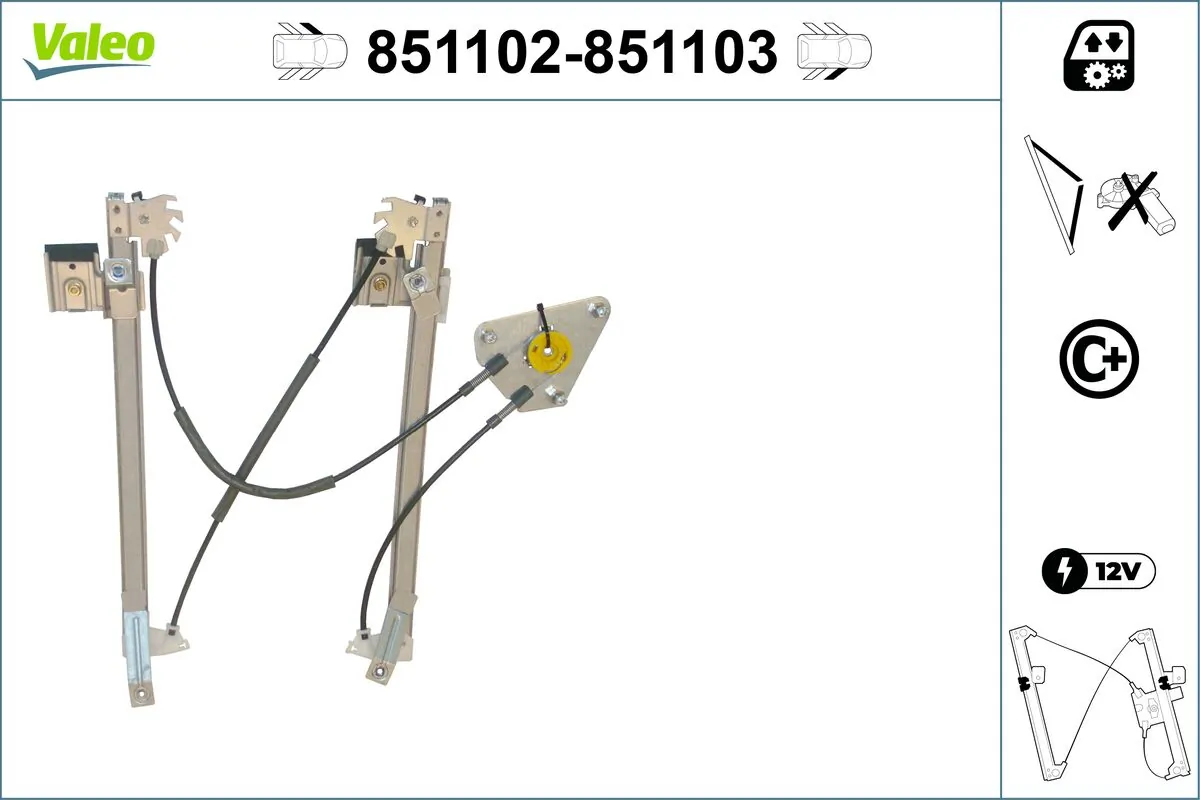 Window Regulator 851102