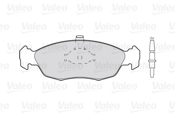 Brake Pad Set, disc brake FIRST 301038
