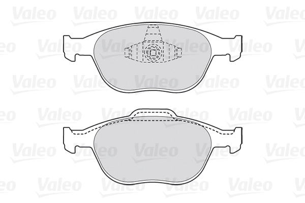 Brake Pad Set, disc brake FIRST 301639