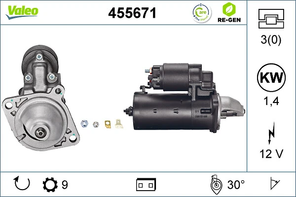VALEO 455671 Starter