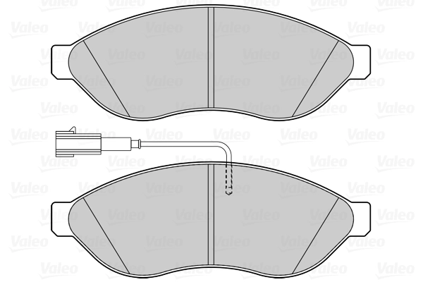Brake Pad Set, disc brake FIRST 302263