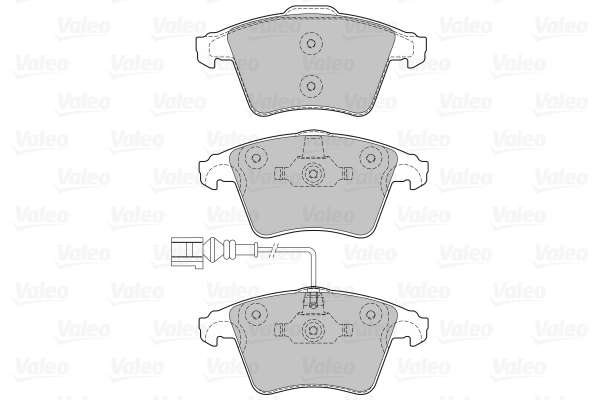 Brake Pad Set, disc brake 598652