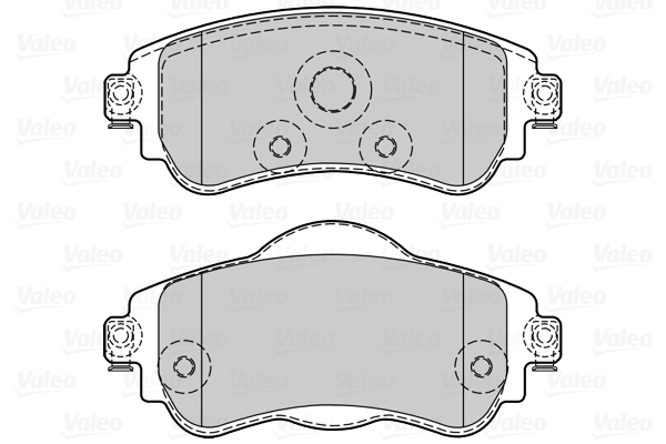 Brake Pad Set, disc brake FIRST 302341