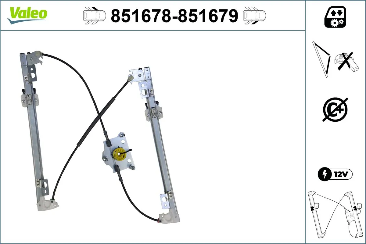 VALEO 851678 Window Regulator