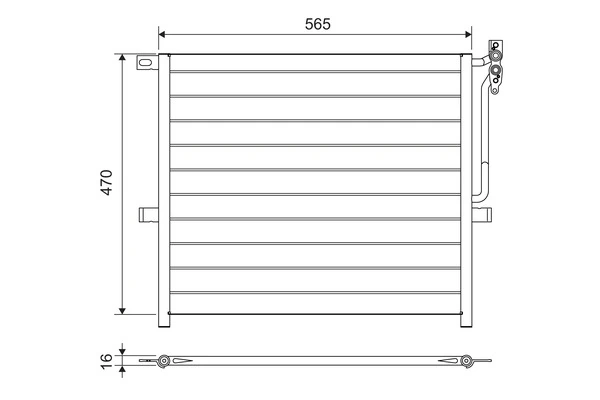 Condenser, air conditioning 817383