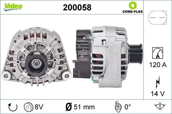 VALEO 200058 Alternator