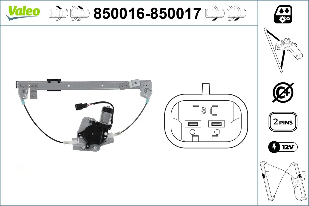 Window Regulator 850016