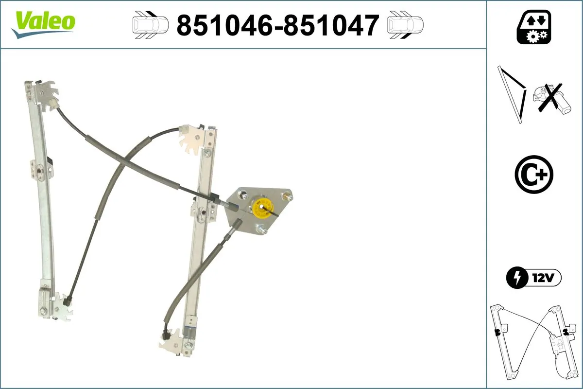 Window Regulator 851046