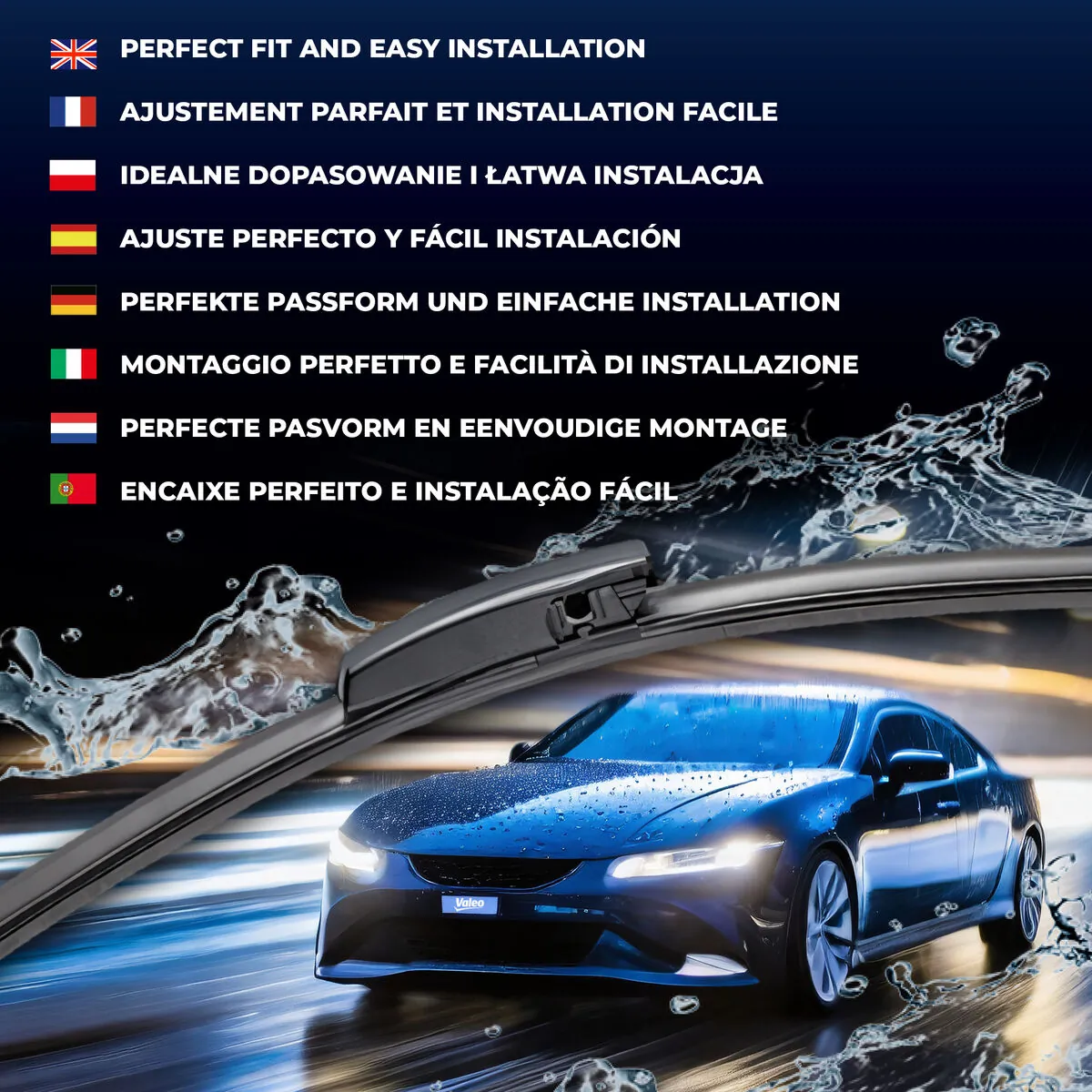 Wiper Blade SILENCIO FLAT BLADE SET 574309