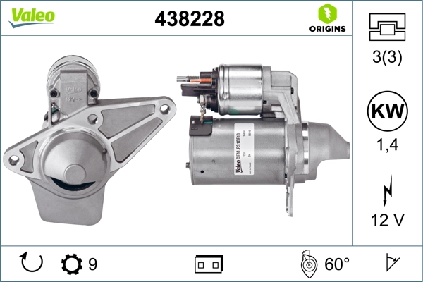 VALEO 438228 Starter