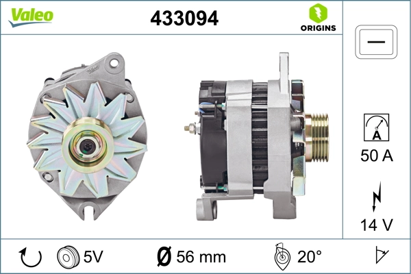 VALEO 433094 Alternator