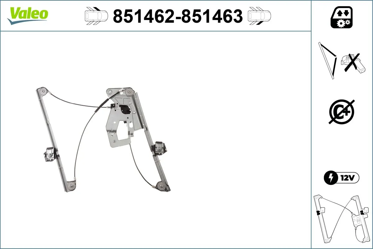 VALEO 851462 Window Regulator