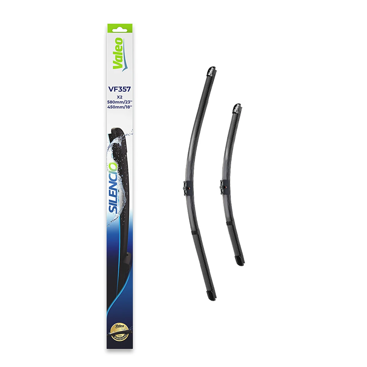Wiper Blade SILENCIO FLAT BLADE SET 574371