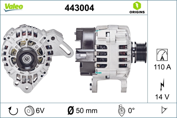 VALEO 443004 Alternator