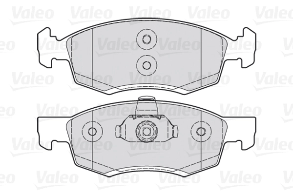 Brake Pad Set, disc brake FIRST 301017