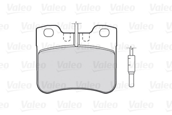 Brake Pad Set, disc brake FIRST 301156