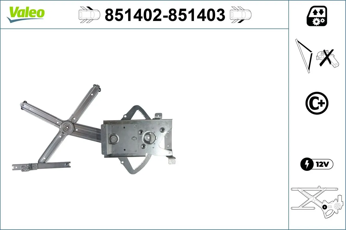 VALEO 851402 Window Regulator